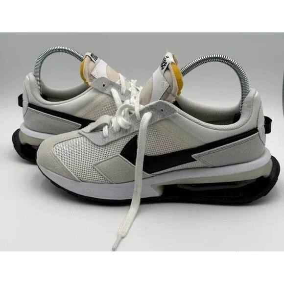 Nike Waffle One White Black Men US 8.5 Mesh Sneakers DM0008-100 - Picture 5 of 15